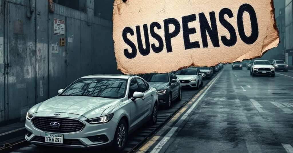 Ford suspende remessas para China
